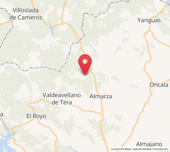 Map of Arguijo, Castille and León