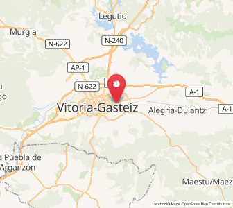 Map of Arkauti / Arcaute, Basque Country