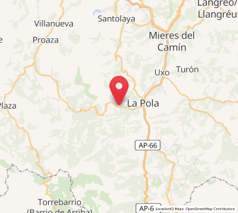 Map of Armada, Asturias