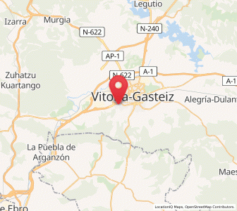 Map of Armentia, Basque Country