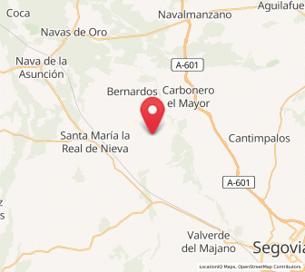 Map of Armuña, Castille and León