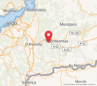 Map of Arnoso, Galicia