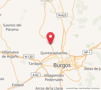 Map of Arroyal, Castille and León