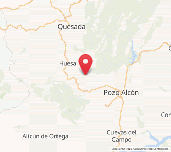 Map of Arroyo Molinos, Andalusia