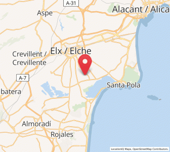 Map of Asprillas, Valencia