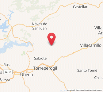 Map of Avinazas, Andalusia