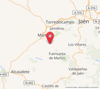 Map of Baños del Agua Hedionda, Andalusia