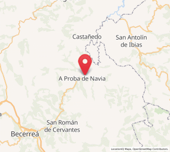 Map of Barcia, Galicia