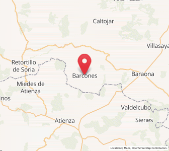 Map of Barcones, Castille and León