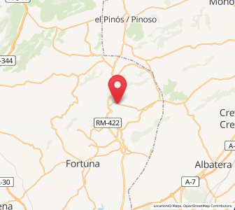 Map of Barinas, Murcia