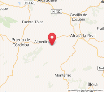 Map of Barranco del Lobo, Andalusia