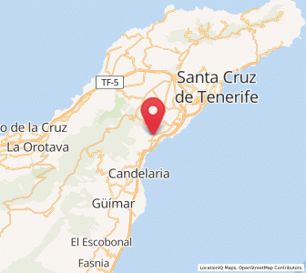 Map of Barranco Hondo, Canary Islands