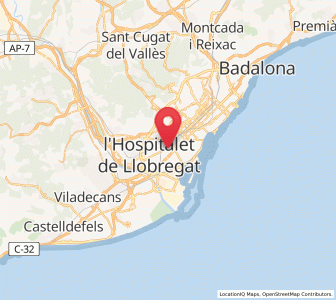 Map of Barri de Santa Eulàlia, Catalonia