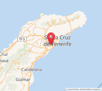 Map of Barriada de San Pio X, Canary Islands