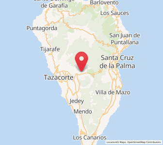 Map of Barrial, Canary Islands