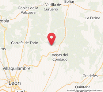 Map of Barrillos, Castille and León