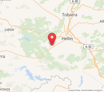 Map of Barrio de Quiles, Castille-La Mancha