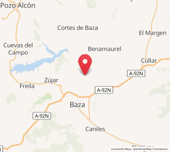 Map of Barrio del Chopo, Andalusia