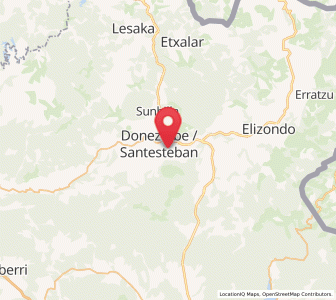 Map of barrio Santalokadia auzoa, Navarre