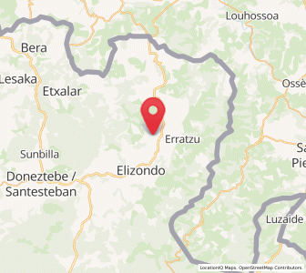 Map of Barrio Zuaztoi, Navarre