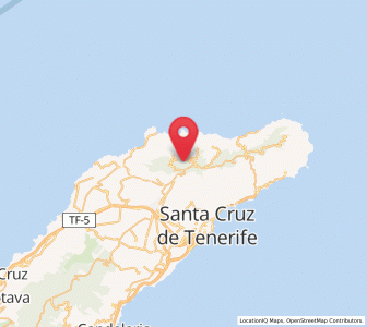 Map of Batán de Arriba, Canary Islands