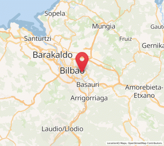 Map of Begoñalde, Basque Country
