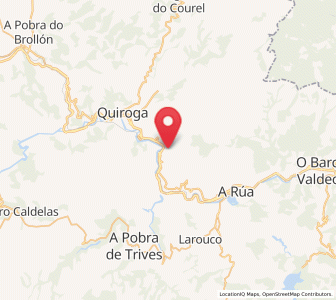 Map of Bendilló, Galicia