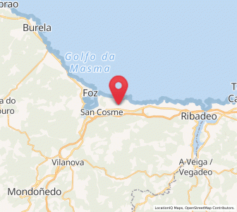 Map of Benquerencia, Galicia