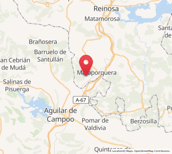 Map of Bercedo, Cantabria