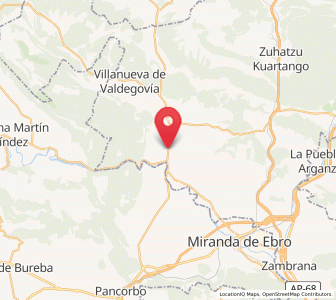 Map of Bergonda / Bergüenda, Basque Country