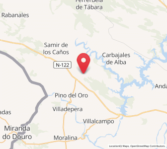 Map of Bermillo de Alba, Castille and León