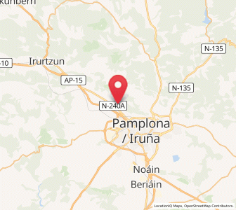 Map of Berriobeiti, Navarre