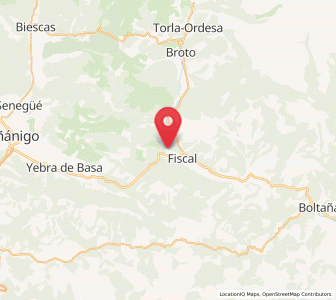 Map of Berroy, Aragon