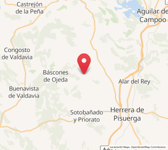 Map of Berzosa de los Hidalgos, Castille and León
