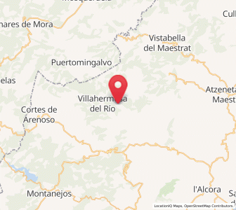 Map of Bibioj, Valencia