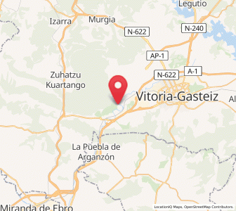 Map of Billoda / Víllodas, Basque Country