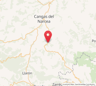Map of Bimeda, Asturias