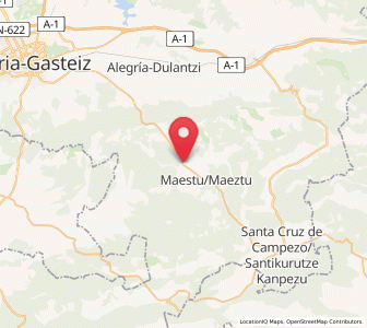 Map of Birgaragoien / Vírgala Mayor, Basque Country