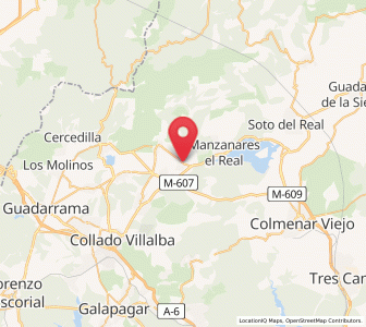 Map of Boalo, Madrid