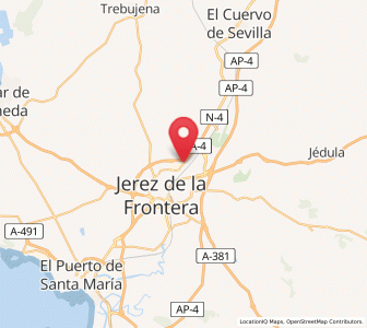 Map of Bogás, Andalusia