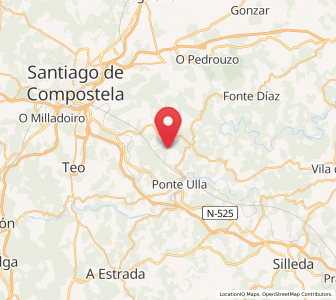 Map of Boqueijón, Galicia