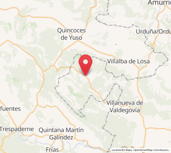 Map of Bóveda, Basque Country