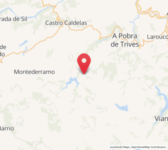 Map of Bozqueimado, Galicia