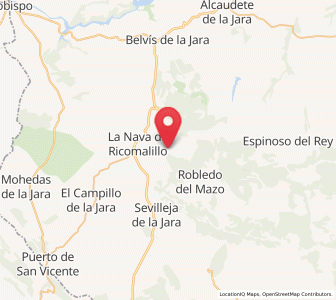 Map of Buenasbodas, Castille-La Mancha