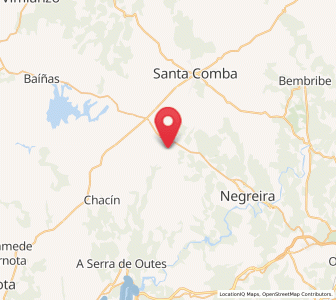 Map of Bugallido, Galicia