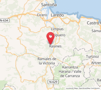 Map of Bulco, Cantabria