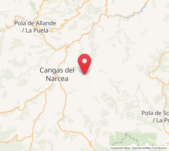 Map of Cabanal, Asturias