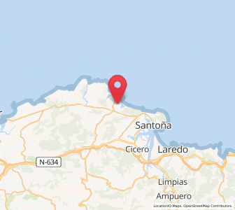 Map of Cabanzo, Cantabria