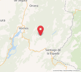 Map of Cabeza Gorda, Andalusia