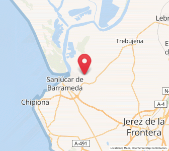 Map of Cabeza Gorda, Andalusia